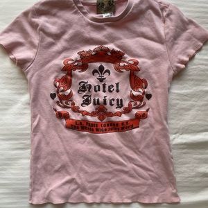 Pink Y2k vintage juicy couture shirt